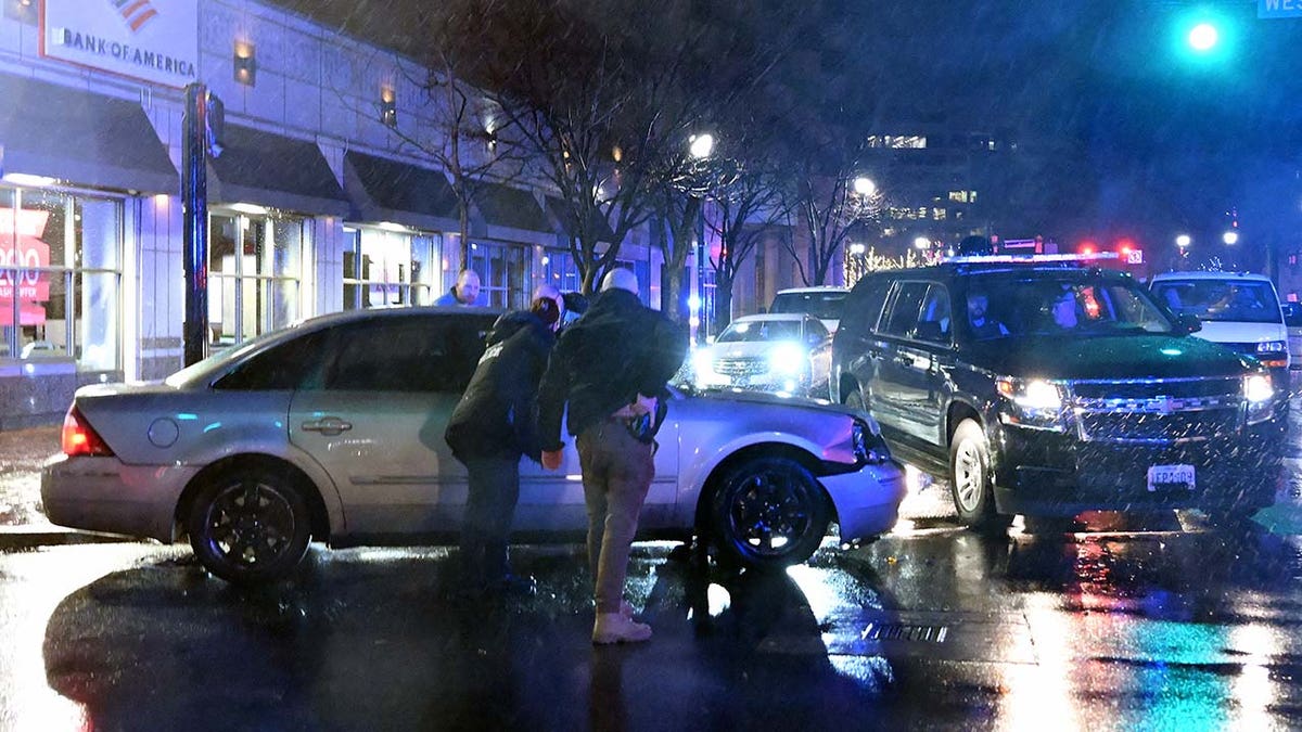 Crash involving Biden presidential motorcade vehicle