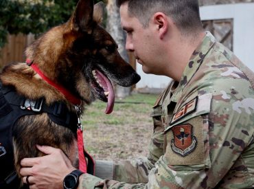 Dog that served our nation is reunited with its former Air Force handler: 'It's been a blessing'