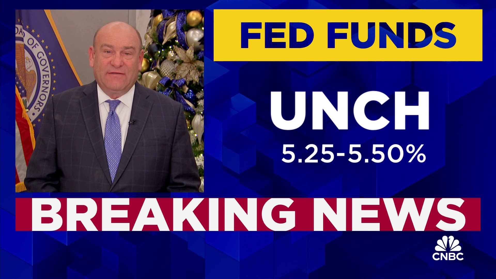 Fed holds rates steady, indicates three cuts coming in 2024