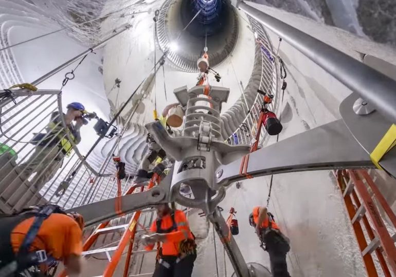 Inside mountain where billionaire Jeff Bezos is building clock that will last longer than us