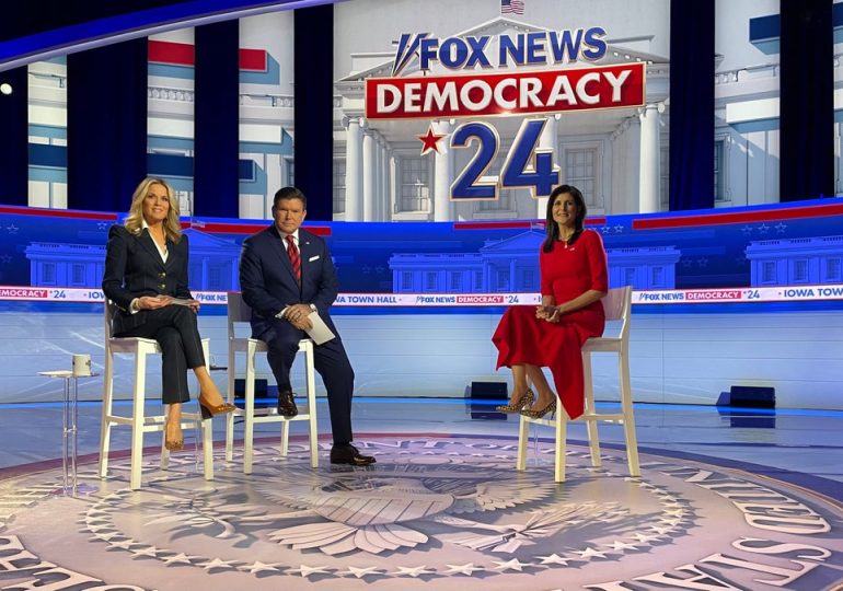 Haley fires back at Biden, Trump, DeSantis at Fox News town hall with one week until Iowa caucuses