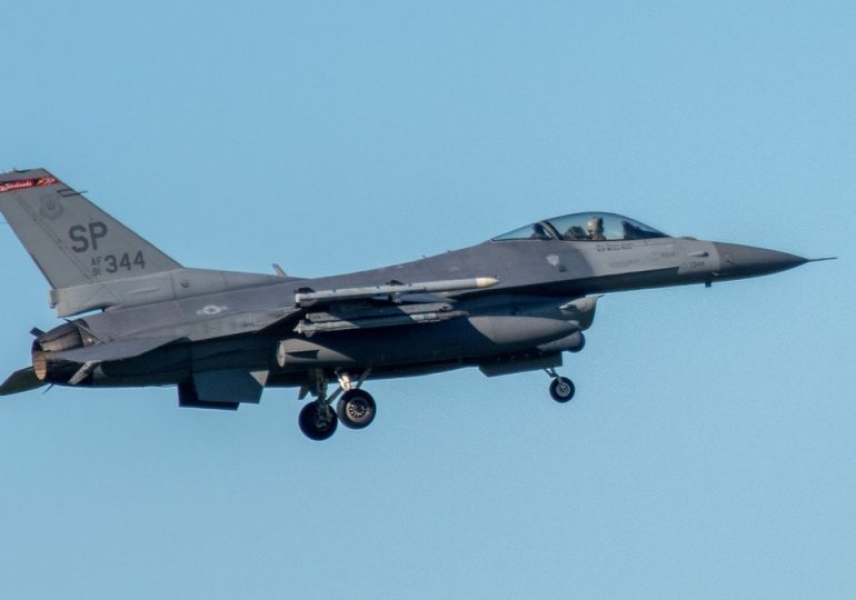 US F-16 fighter jet crashes into Yellow Sea; pilot recovered after ejecting safely