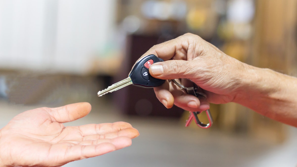 Handing over keys