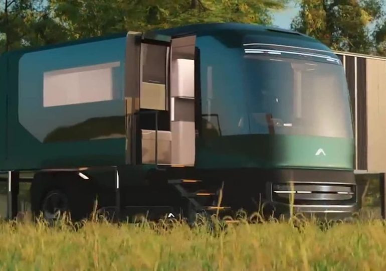 Discover the future of RVing with the Electric Transformer House