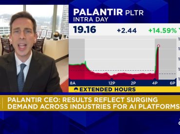 Palantir stock jumps 19% as AI demand drives revenue beat