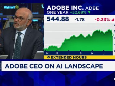 Adobe shares slip 10% on soft sales forecast