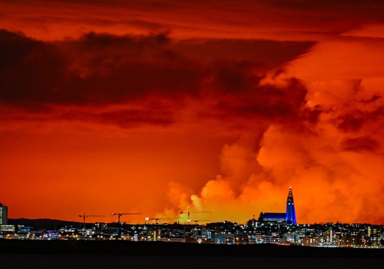 Iceland rocked by fourth volcano eruption in recent months, spewing fountains of lava