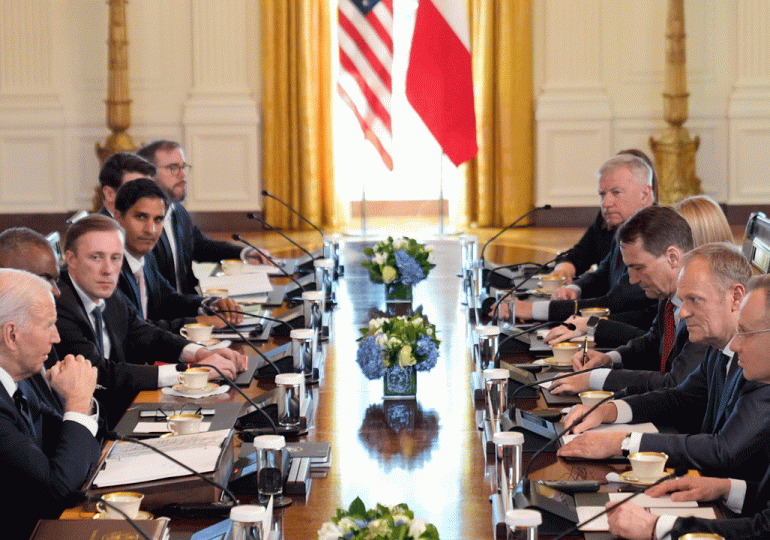 In White House visit, Polish president pushes NATO to ramp up spending, calls on US to fund Ukraine