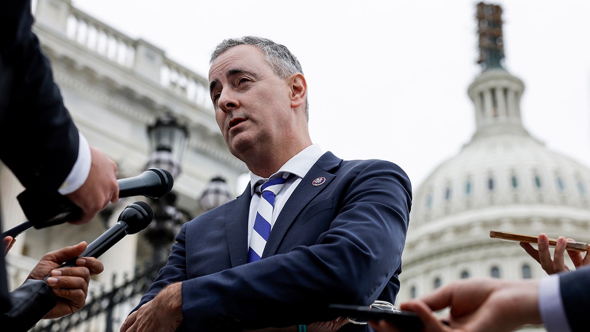 Brian Fitzpatrick outside the Capitol