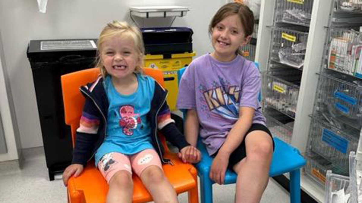 Young girl survives cancer thanks to little sister’s lifesaving donation: 'A perfect match'