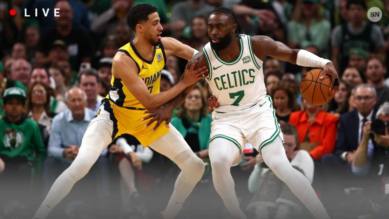 Celtics vs. Pacers live score: Updated Game 1 results, highlights from 2024 Eastern Conference Finals