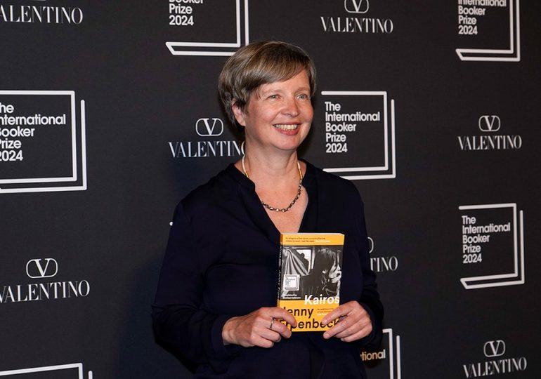 German author Jenny Erpenbeck wins International Booker Prize for tale of tangled love affair