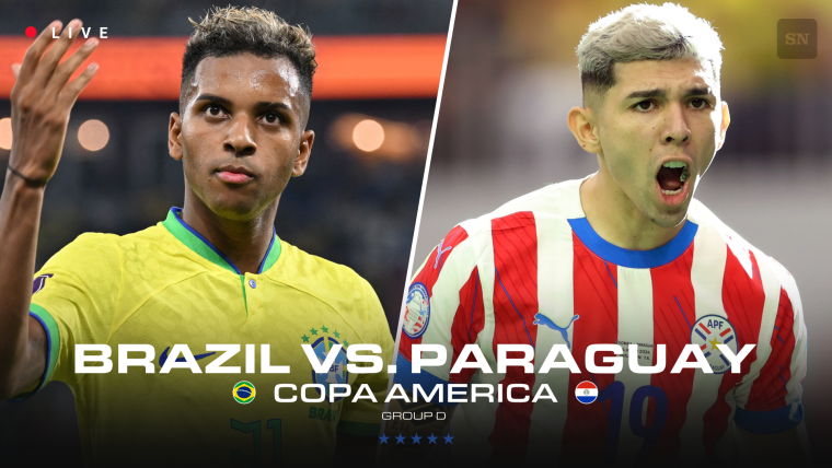 Brazil vs. Paraguay live score: Copa America 2024 updates, result as Selecao aim to sharpen up after Costa Rica draw