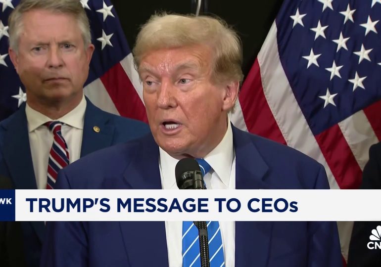 CEOs at Trump meeting: Ex-president ‘meandering’ and ‘doesn't know what he's talking about’