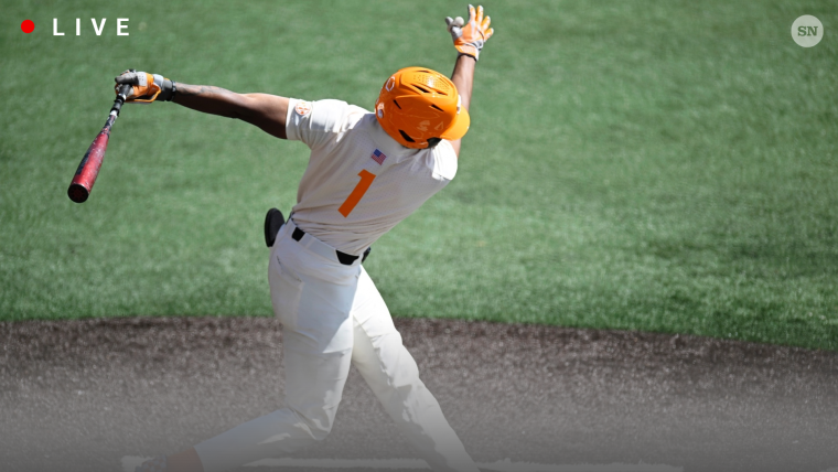 College World Series 2024 live score: Texas A&M vs. Tennessee baseball updates, results, highlights from Game 1