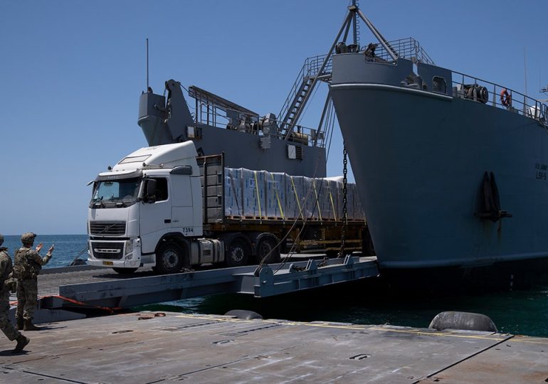 US removes Gaza aid pier due to weather and may not put it back, officials say