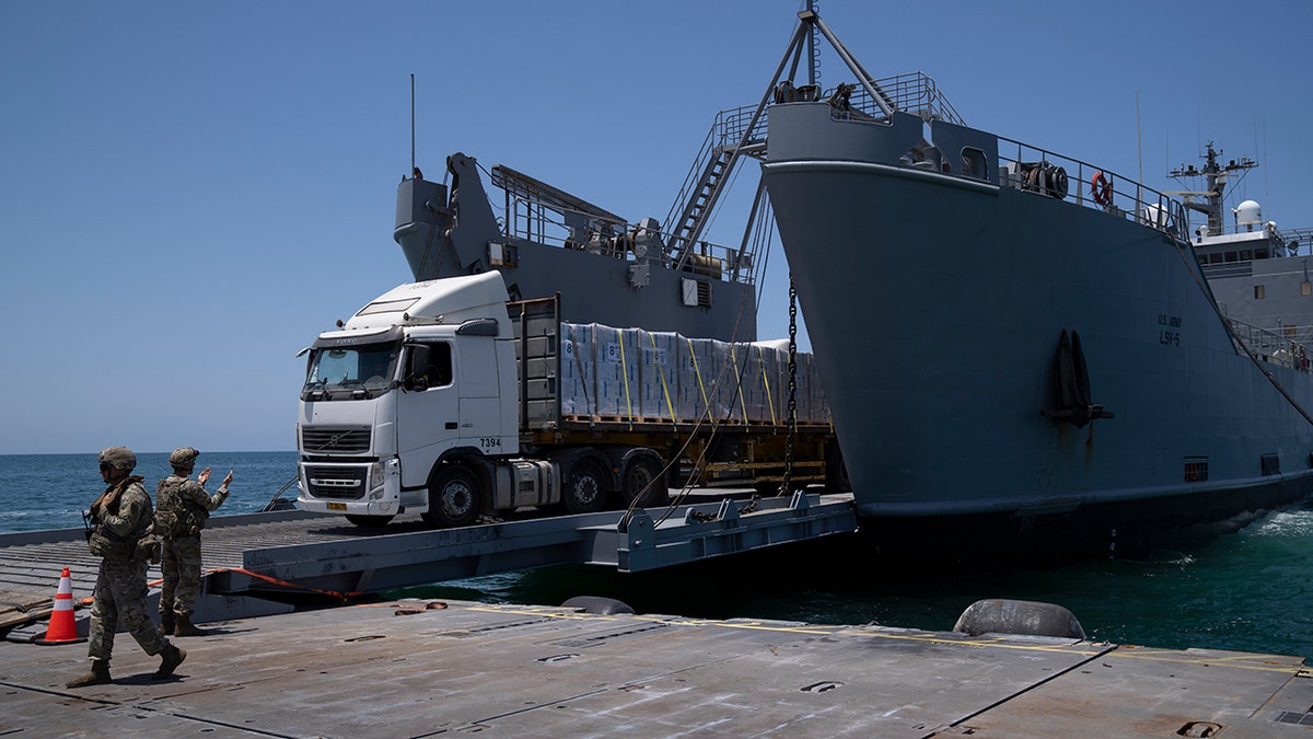 US removes Gaza aid pier due to weather and may not put it back, officials say