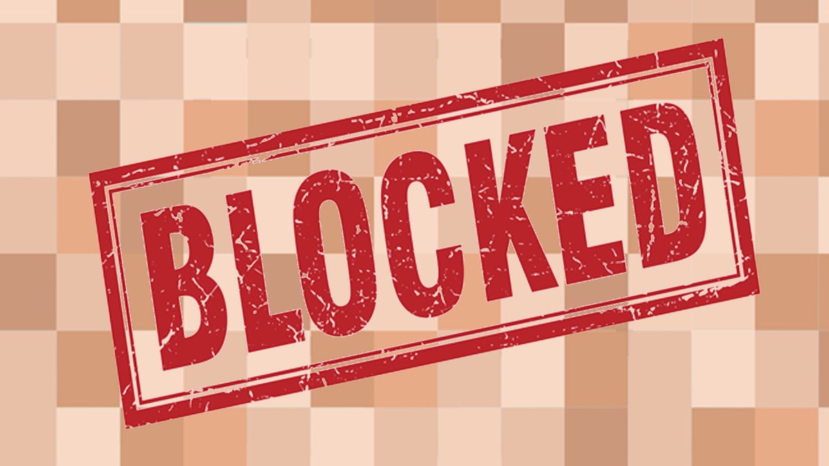 Blocked porn graphic