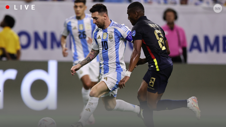 Argentina vs. Ecuador live score, updates: Copa America 2024 result as Lionel Messi's team edge into the lead