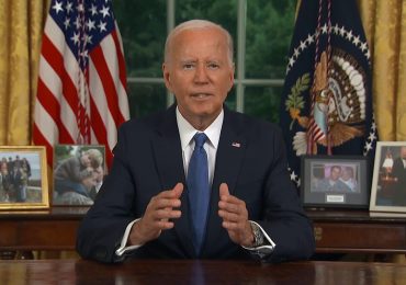 Biden says he put 'personal ambition' aside to 'pass the torch' to Harris for Trump battle