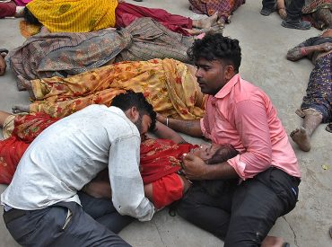 Death toll climbs to 116 in religious gathering stampede in India