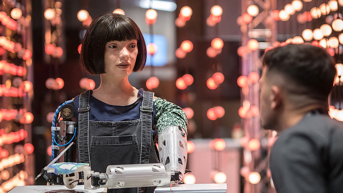 Ai-Da Robot in Geneva