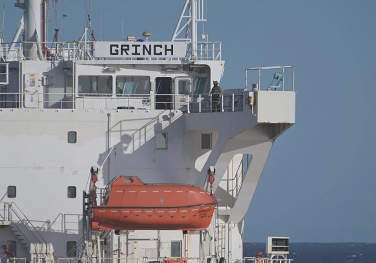 Russian oil tanker, the Grinch, intercepted as US, allies escalate sanctions crackdown