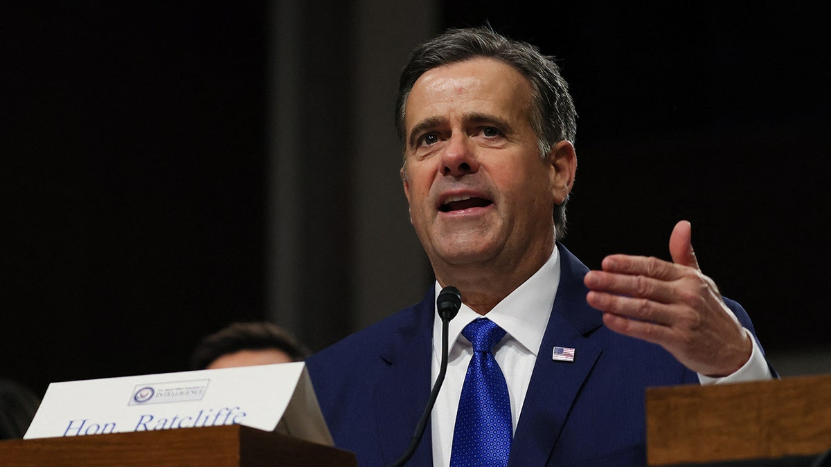 John Ratcliffe speaking