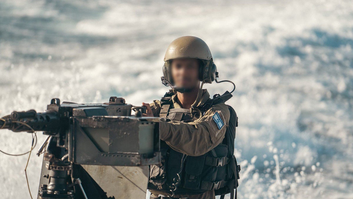 Israeli soldiers take part in an IDF exercise
