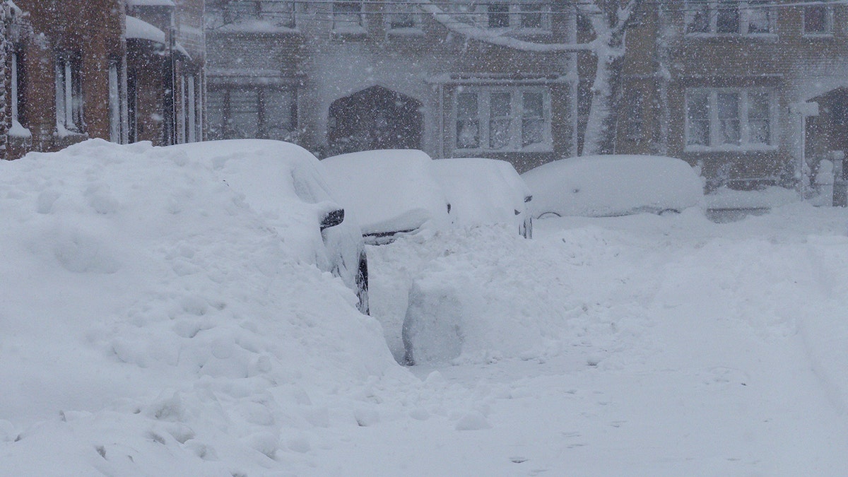 Snow in New York City on Feb. 23