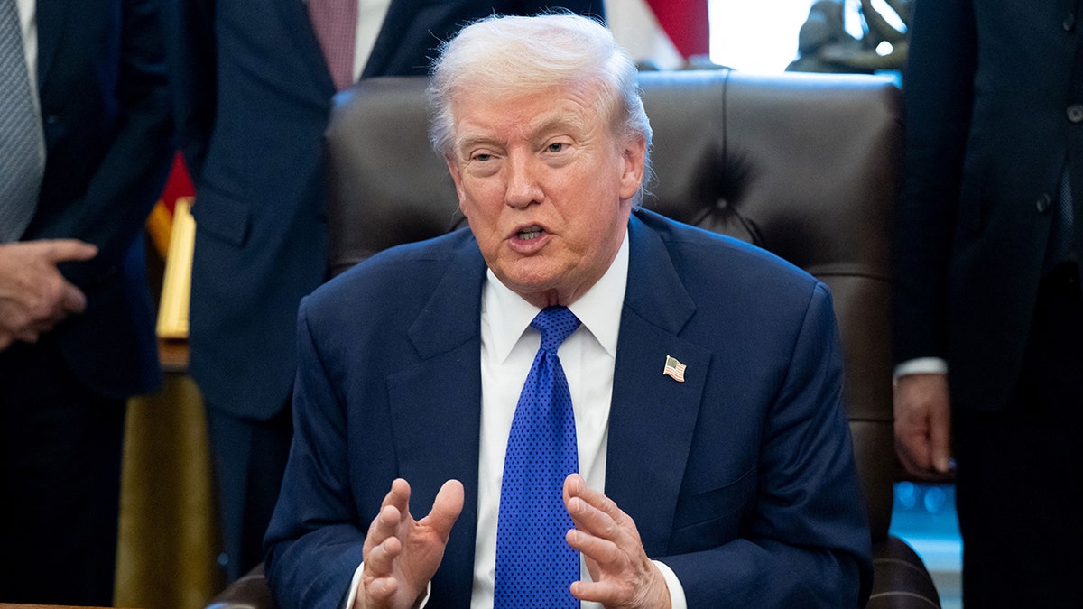 Donald Trump at the White House.