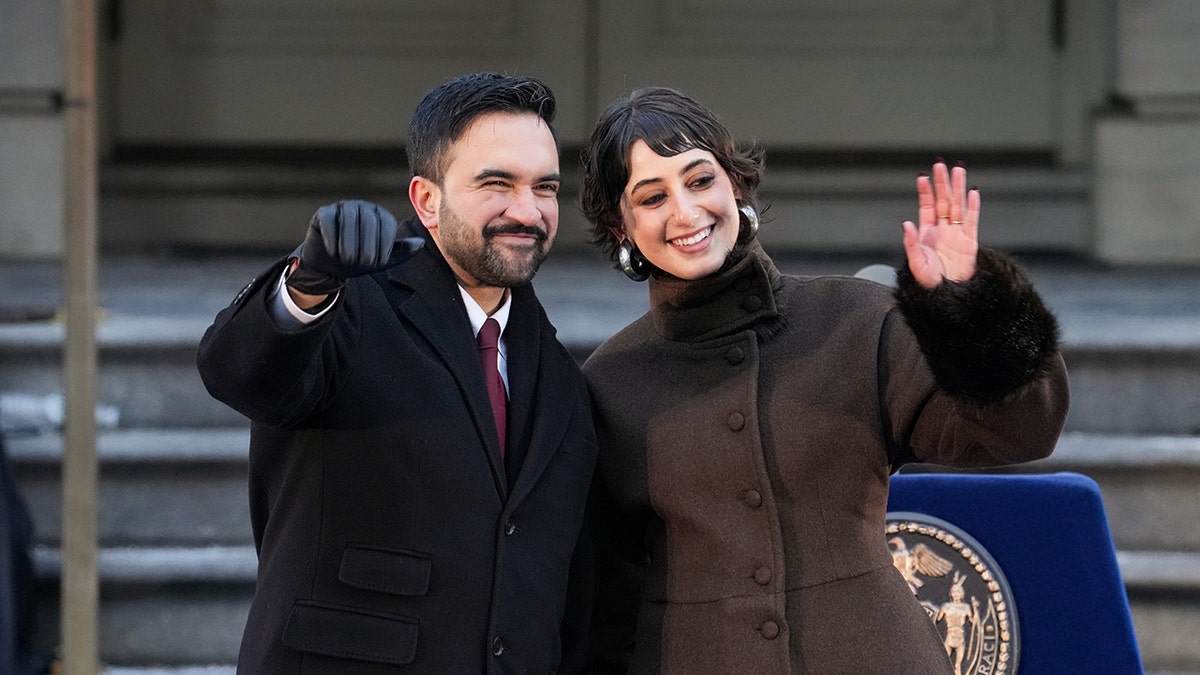 Mamdani and his wife